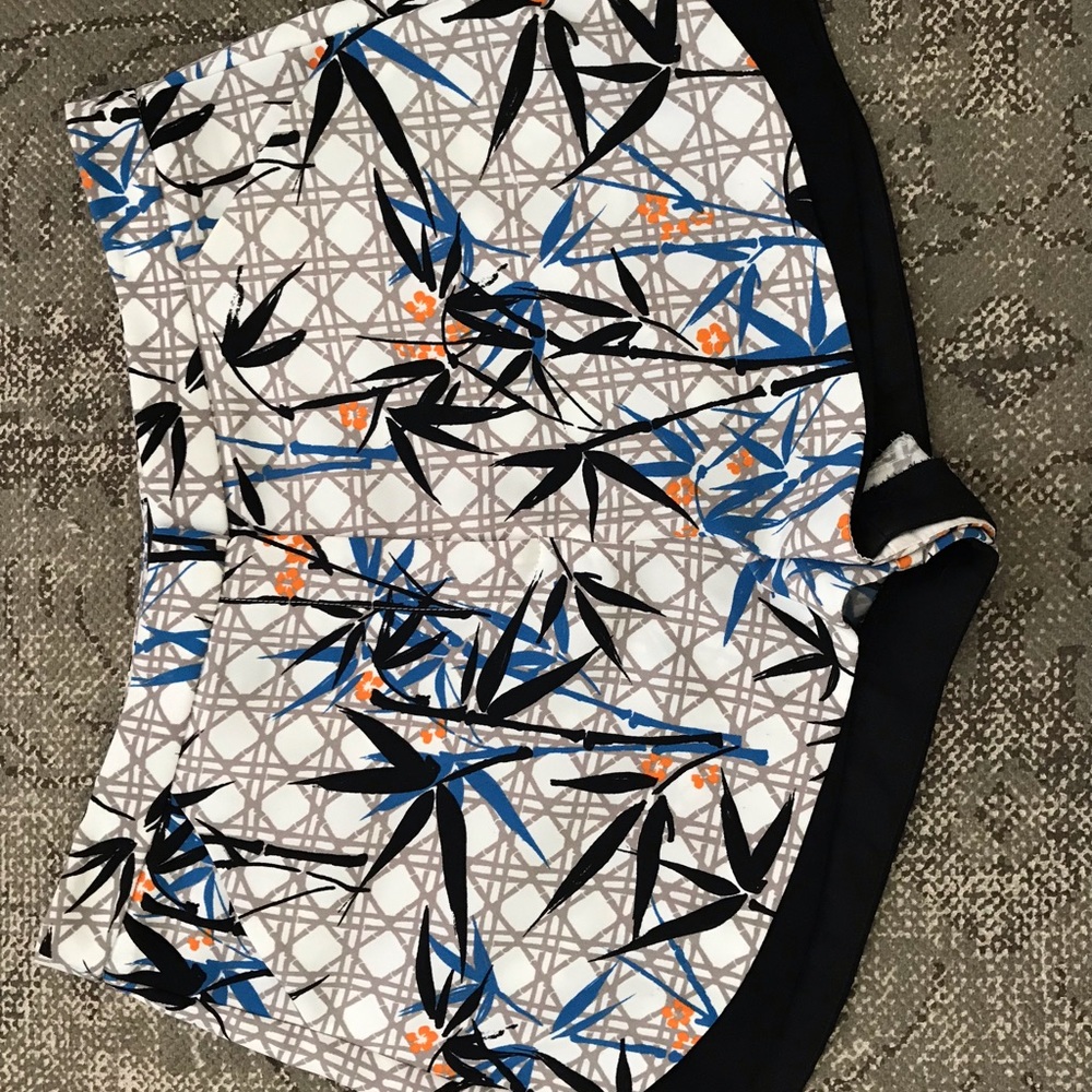 Topshop Bamboo Design Shorts